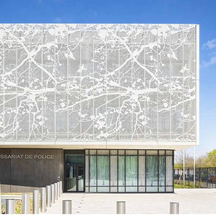 Facades Panel Exterior Decorative Alucobond Aluminium Perforated Wall Cladding Facade Panels