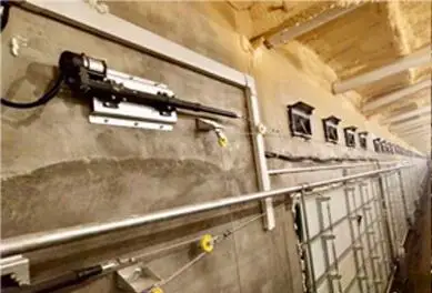 ONEPOWER ac 120v 220v dc 36v 24v  farm  ventilation  electric linear actuator