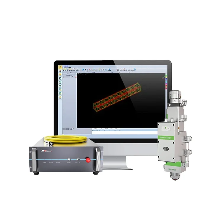 Whole-set 1000w/1500w/3000w Max laser source+Raytools bm110+raytools XC3000 3 in 1 laser equipment part
