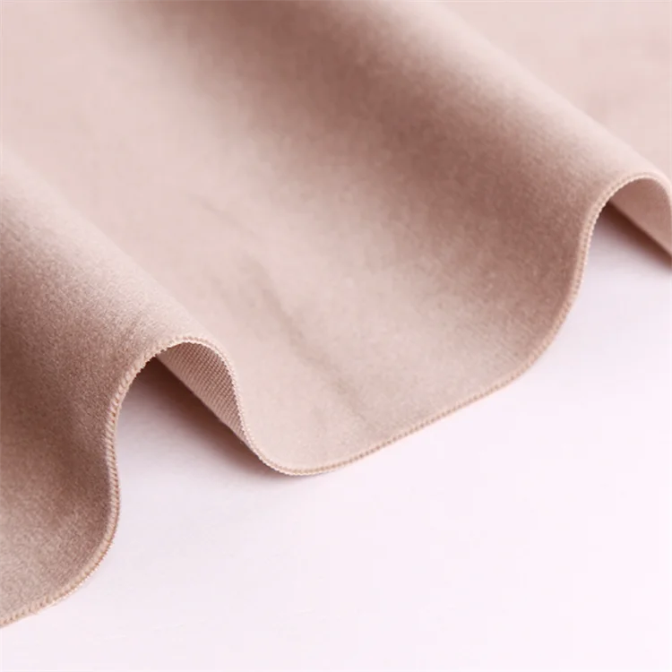 high quality GRS recycled fabric Holland 300gsm 100%recycled plain velvet upholstery for sofa fabric