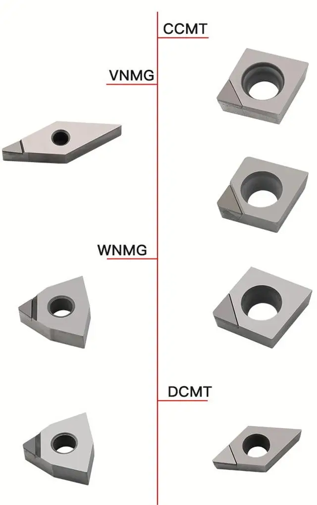 Made in China PCD insert VBGT160408 turning tools  for alloy wheel hubs