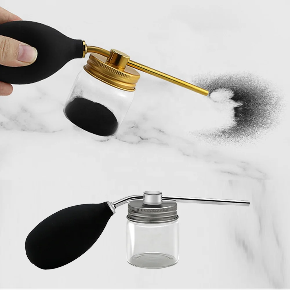 
Professional Usage Salon Tool Hairdressing Silicone Bottle Translucent Hair Fiber Powder Spray Bottle Applicator  (62205204321)