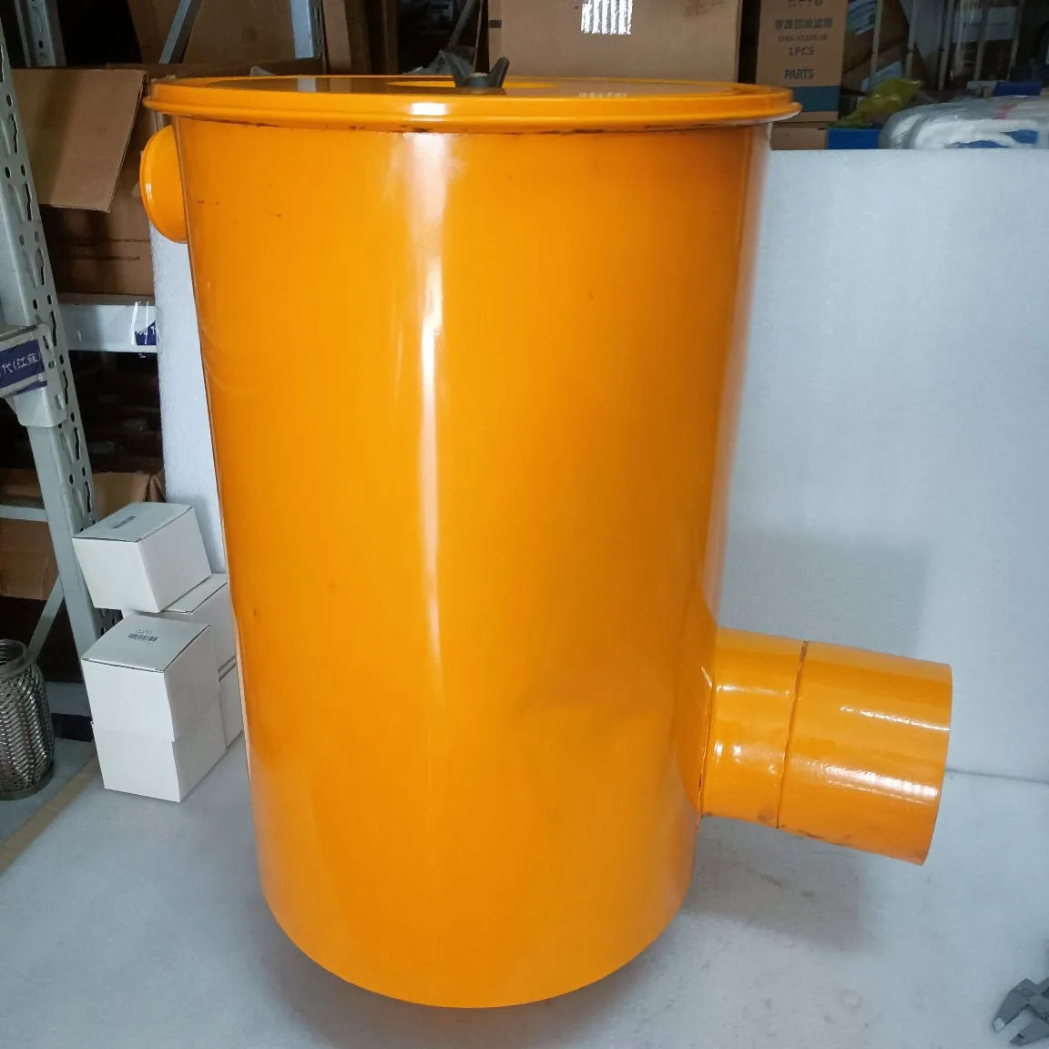 Wholesale Muffle PC60-7 small mouth muffler + 70mm tail pipe Dragon 70mm tail pipe Excavator Parts Silencer
