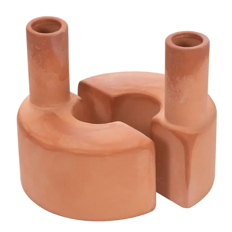 Reusable Plant Watering Devices Self-irrigate Watering Spikes with Water Tank  Clay Self-Watering Terracotta Planter
