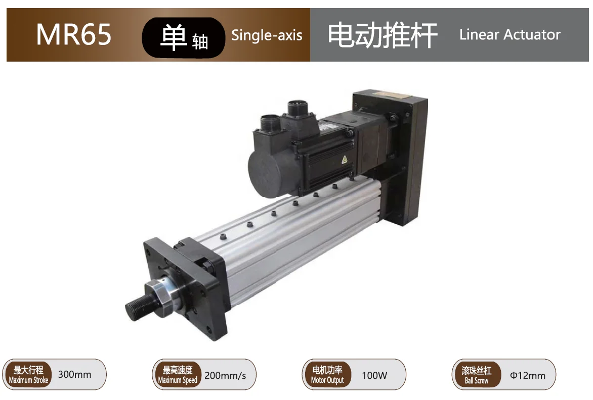 220V Linear Servo Electric cylinder Servo motor linear Electric cylinder