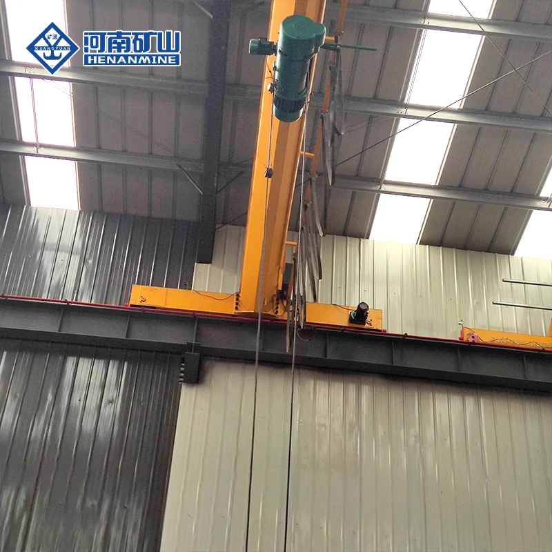 LDA Type Motor Driven 20T A3 Single Beam Overhead Crane With Electric Hoist