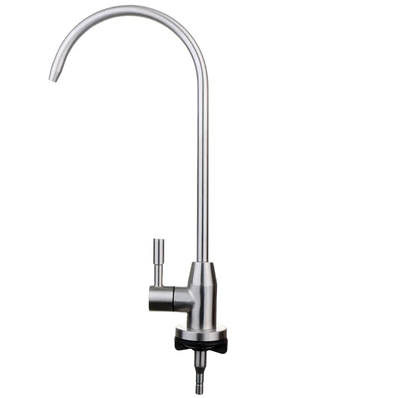 Kitchen sink cold stainless steel water faucet for reverse osmosis system