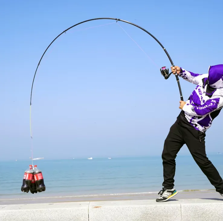 2.1-5.4m ultralight telescopic surf carp fishing rods