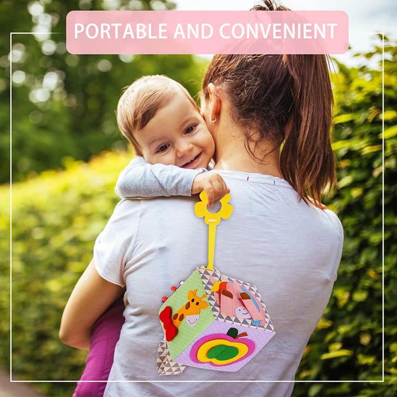 New soft plush cubes toy multifunctional cloth blocks Baby Cloth Doll Soft Rattle Educational Toy Cloth Building Blocks