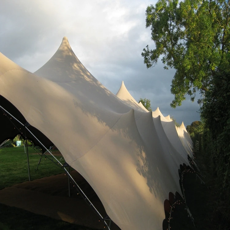 Waterproof Theatre Tent Fire Resistant Fabric Structures Marquees Bedouin Stretch Tent for Wedding Party Event