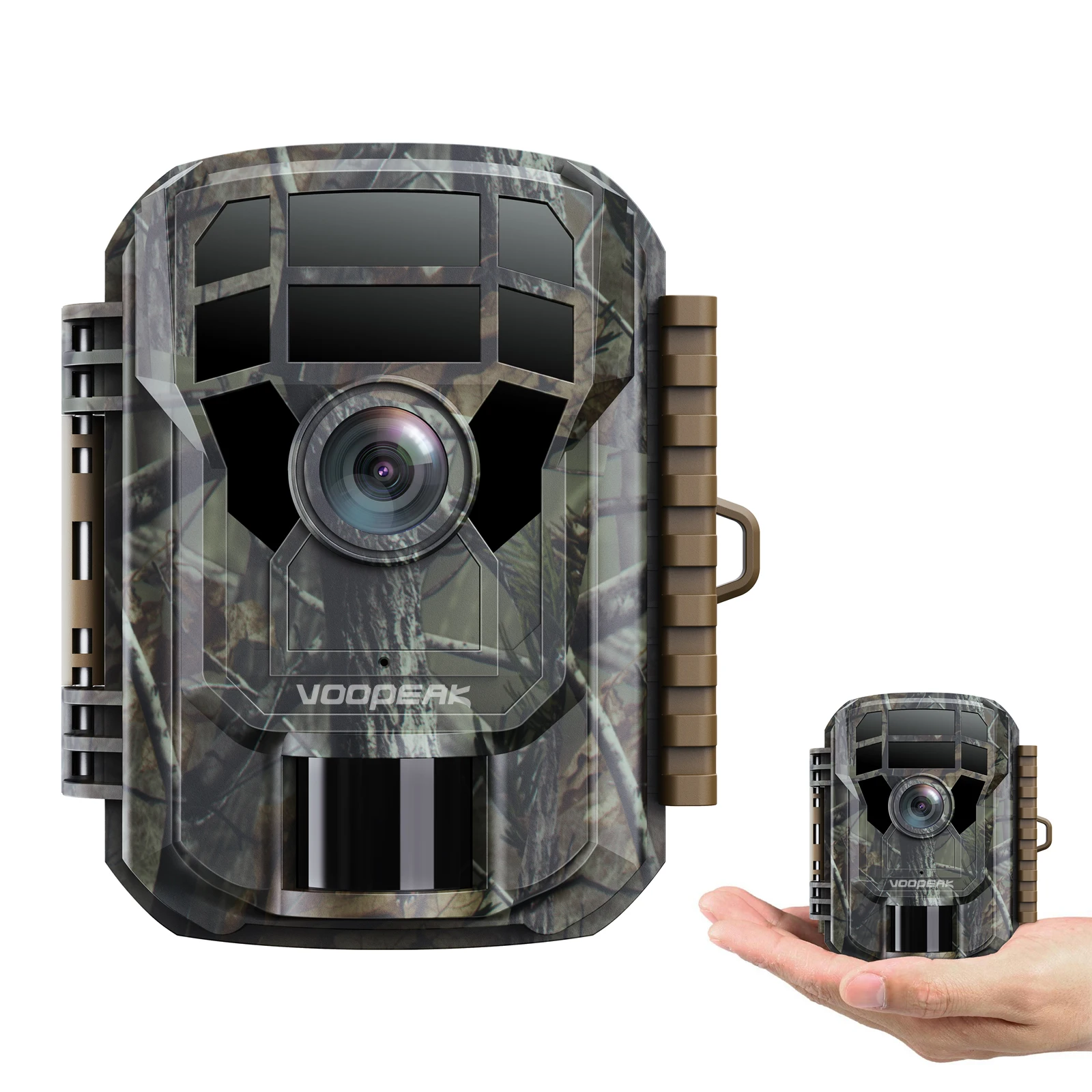 VOOPEAK Trail Camera with Night Vision Motion Activated Waterproof, 36MP 2K Hunting Game Camera Wildlife Trail Cam