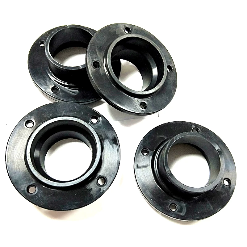 Customized High Precision Rubber Seal with hole Flange Turning Machine Mechanical Parts