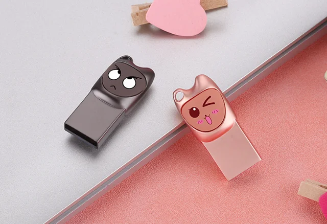 Promotional Gift waterproof cartoon mini cute Usb 2.0 3.0 Personalized Design all capacity with keychain USB Flash Drive