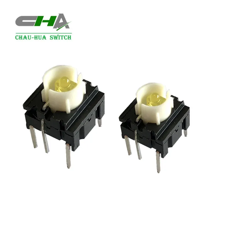 waterproof Car seat navigation pcb key RGB size 10x10 tact switch grey button tactile push switch 10mm 11mm led illuminated