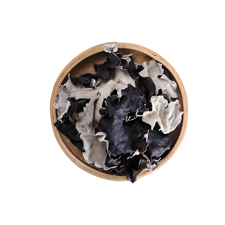
high quality dried white back black fungus 