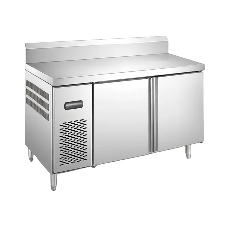 new product freezer home stainless steel workbench refrigerator
