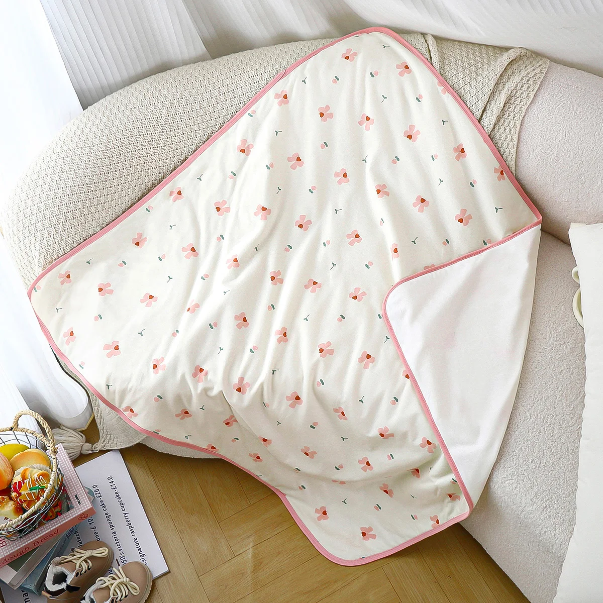 Best Quality Toddler Winter Warm Sleep Swaddle Children Soft Cozy Blanket Baby Thick Pure Cotton Quilt Wrap