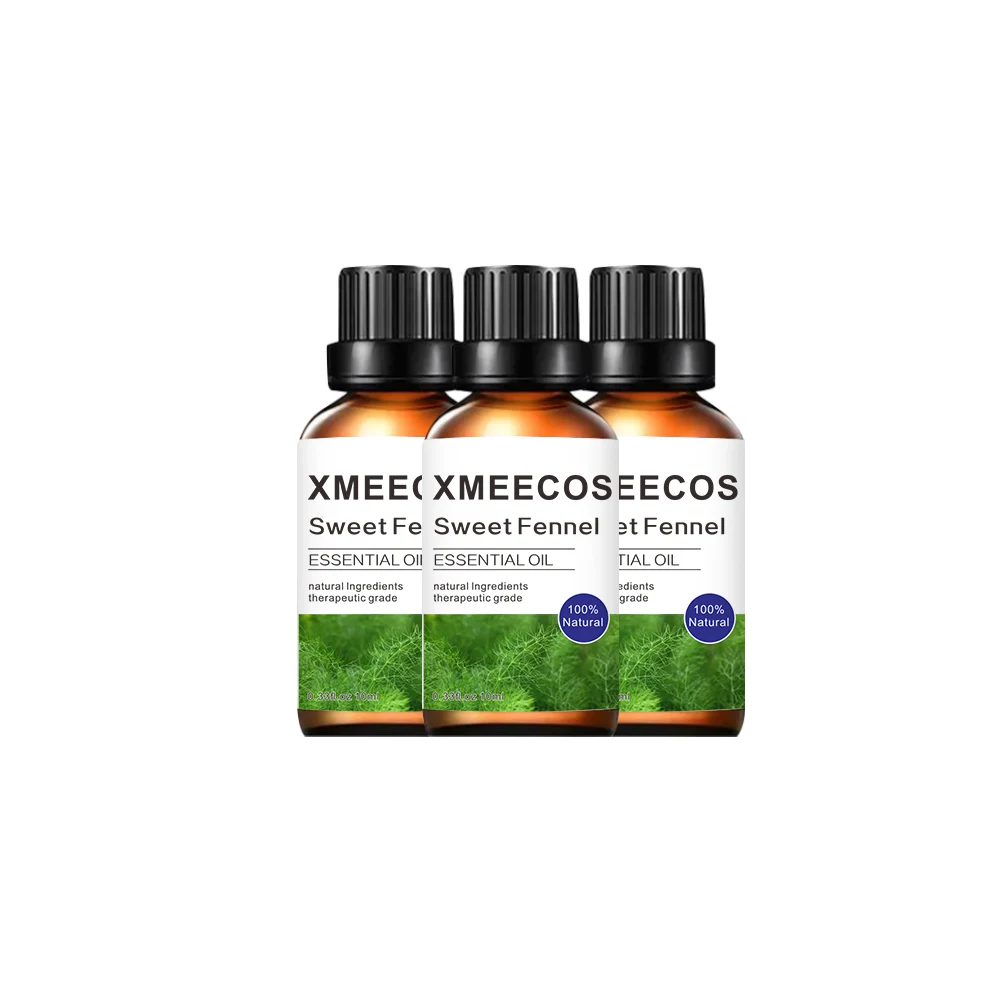 Factory Refining Wholesale 30ML Pure Essential Oils Aromatherapy 100% Pure Organic Sweet Fennel Custom Logo Essential Oil