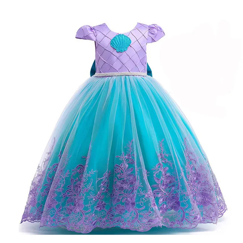 Summer Girls mermaid swimsuit Kids Dress Cosplay Costumes For Baby Girl Dress Up Costumes Stock
