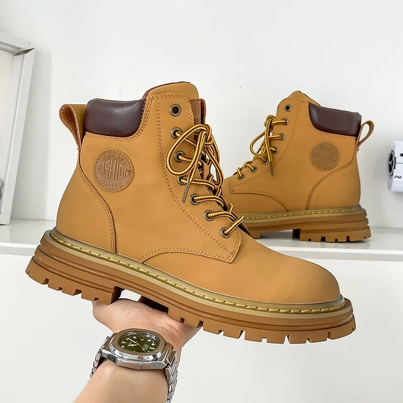 Original Casual Chelsea Boots Shoes High Top Men Boots Stylish Boots Men For Winter