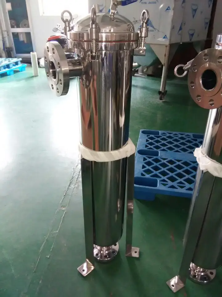 
Quality Stainless Steel Bag Filter Housing For Beer Filtration Equipment 