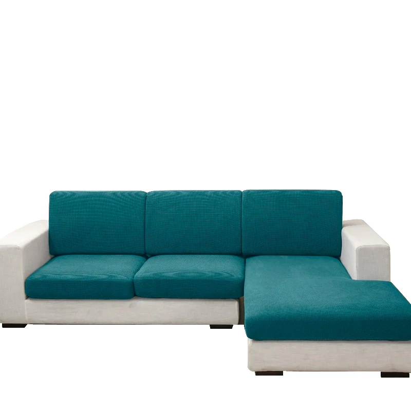 Современный Ультра-мягкий нескользящий тканевый чехол для дивана жаккардовый простой стиль наклон тела подушка сидения кресло гостиной сна домашнего использования