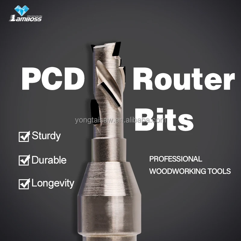 3-edge aluminum alloy special milling cutter high gloss carbide straight shank end milling cutter