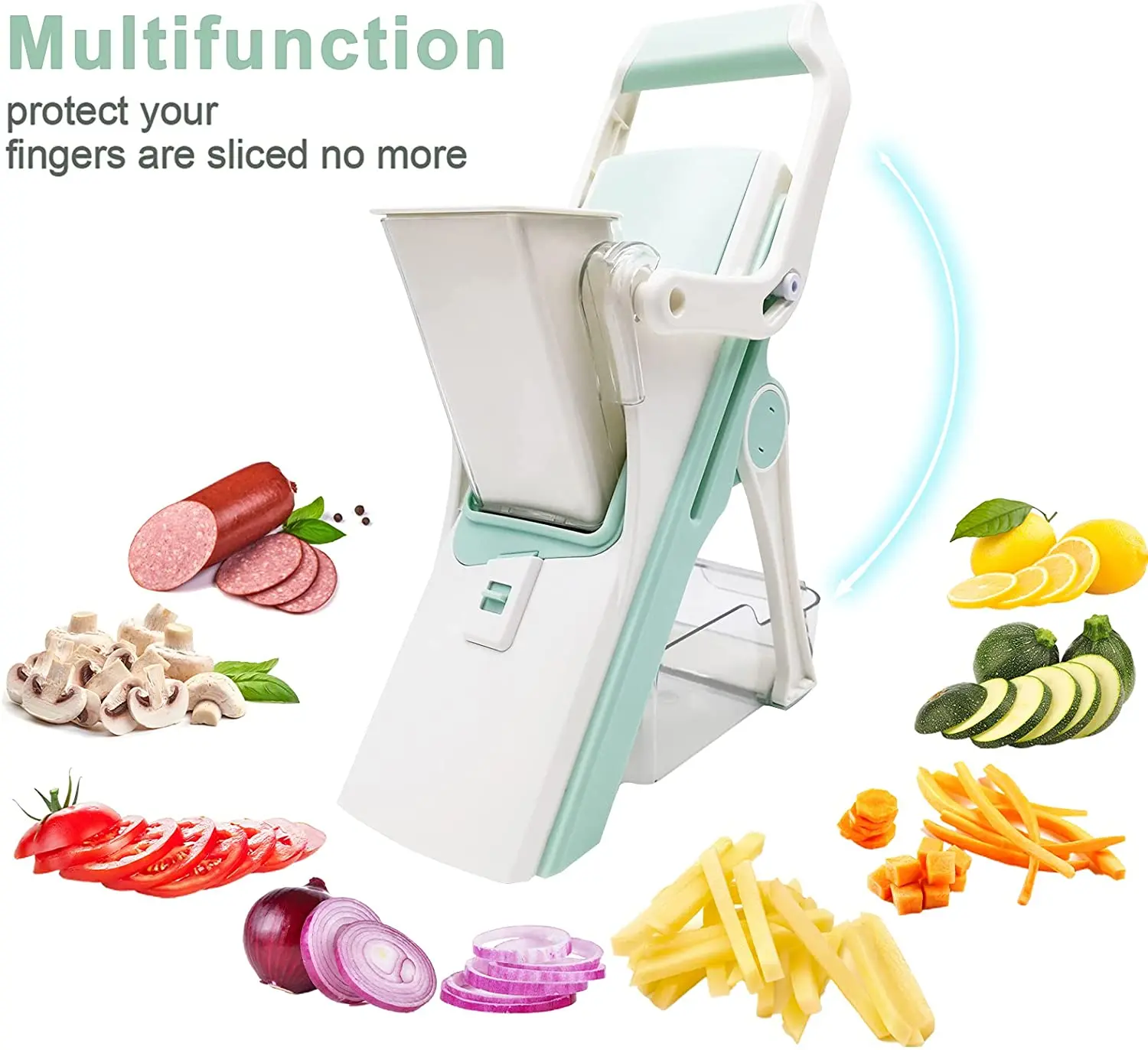 Multifunctional Kitchen Vegetable Cutter Manual 5 in 1 Slicer online Plastic Fruit potato peeler Vegetable chopper Grater Slice