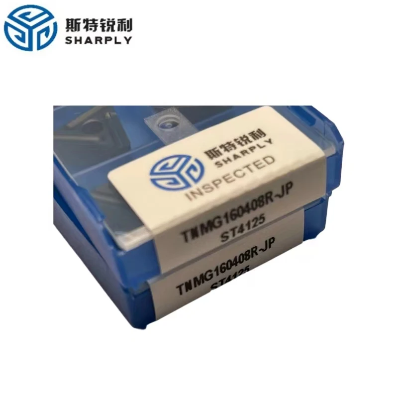 ZZST Tungsten carbide inserts TNMG160408R cnc carbide indexable inserts CNC cutting tool turning inserts TNMG