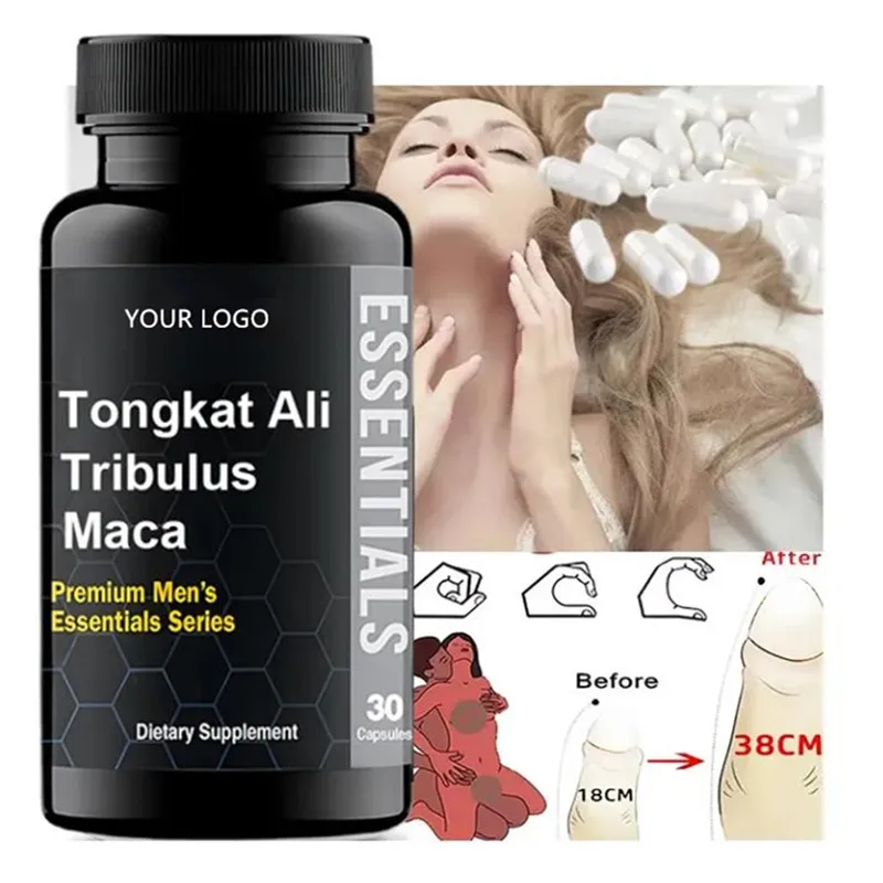 Male Enlarger Thicken Longer Bigger Growth Ashwagandha Root Enlargement 60 capsules Male Enhancement capsules for Men