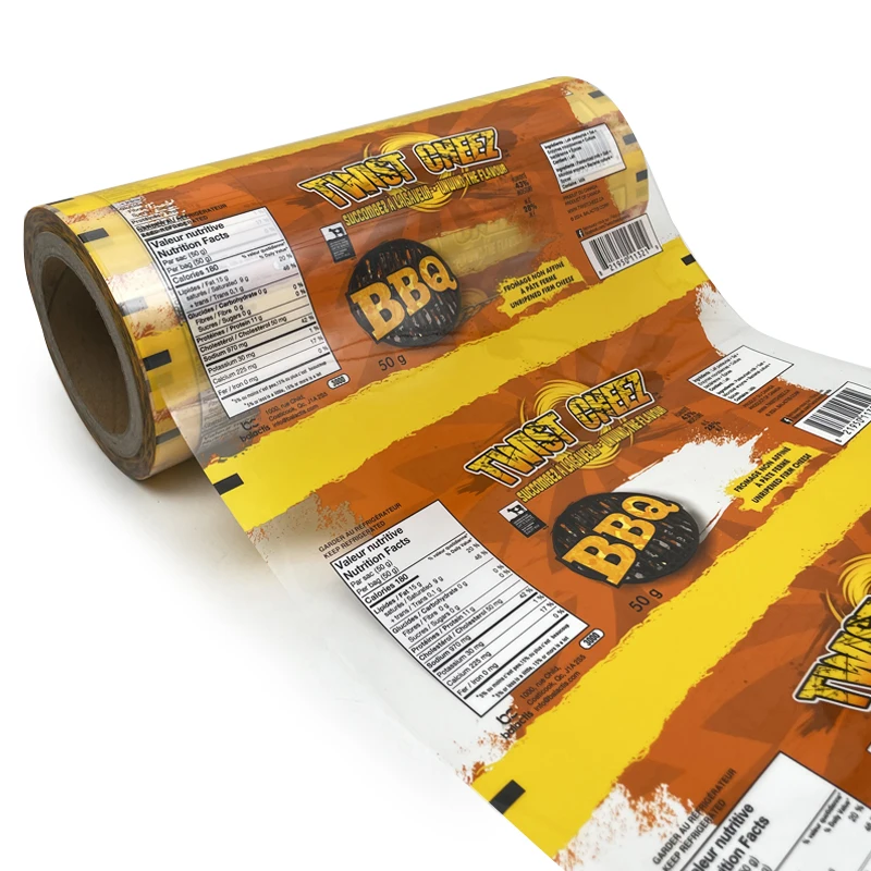 Custom Print Food Grade Auto Packing PE Material Translucent Plastic Film Roll Sachet Packaging Perfume Cheese Powder Food EVOH