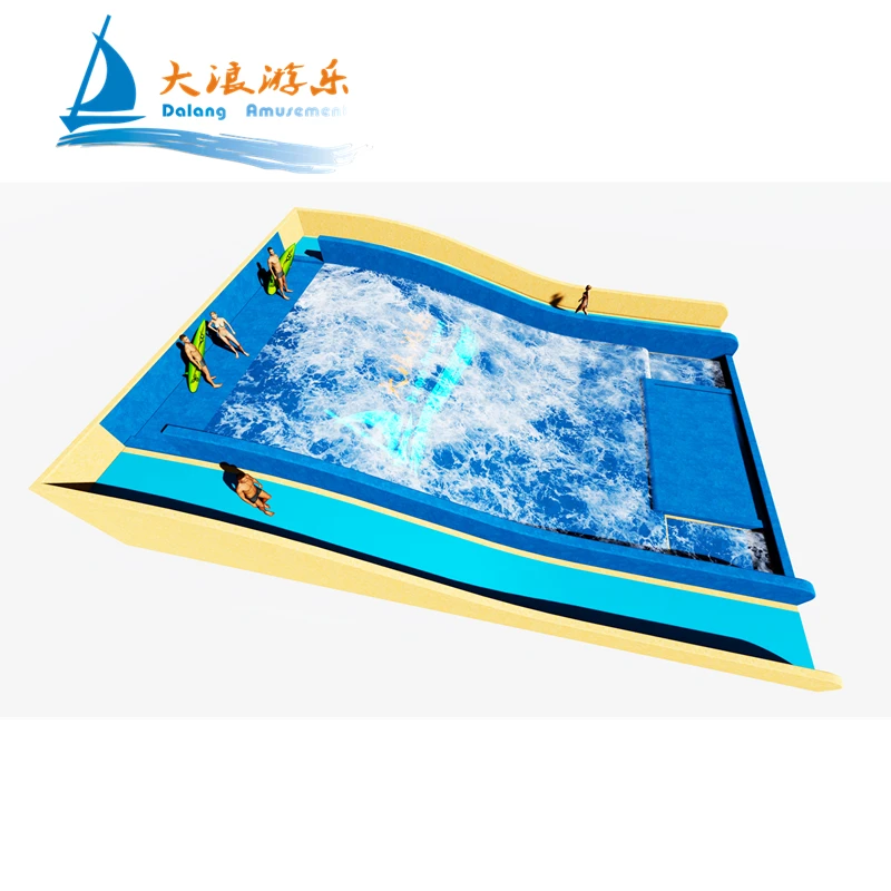 Factory Price Surf Wave Simulator Flowrider Surfing Skateboard Indoor Machine Artificial for Water Par
