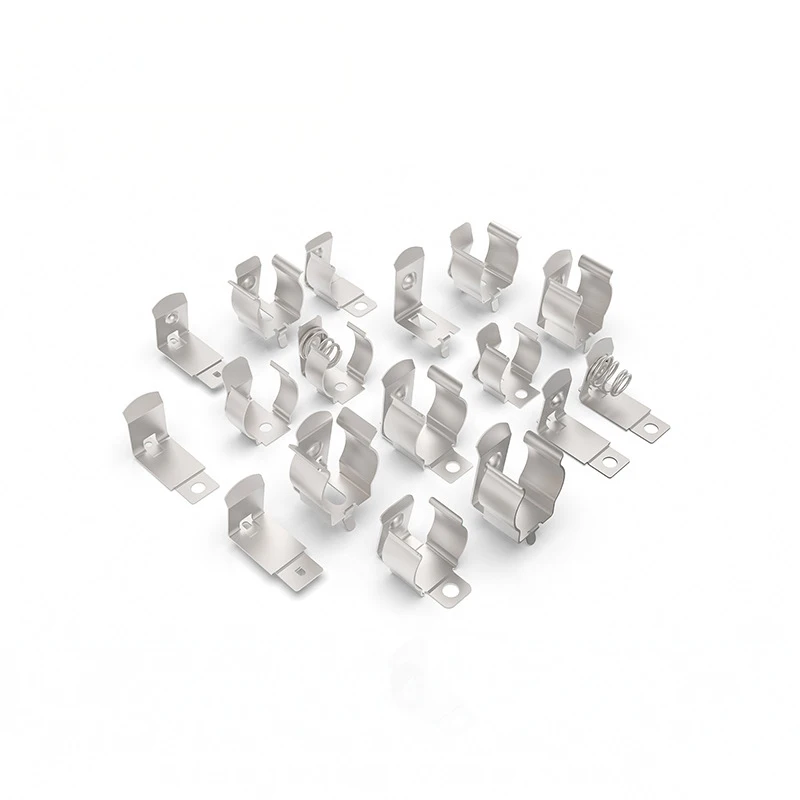 Customized Manufacturer Hardware Plug-In Battery Shrapnel Wear-Resistant No. 7 Battery Clip 12v Battery Holder