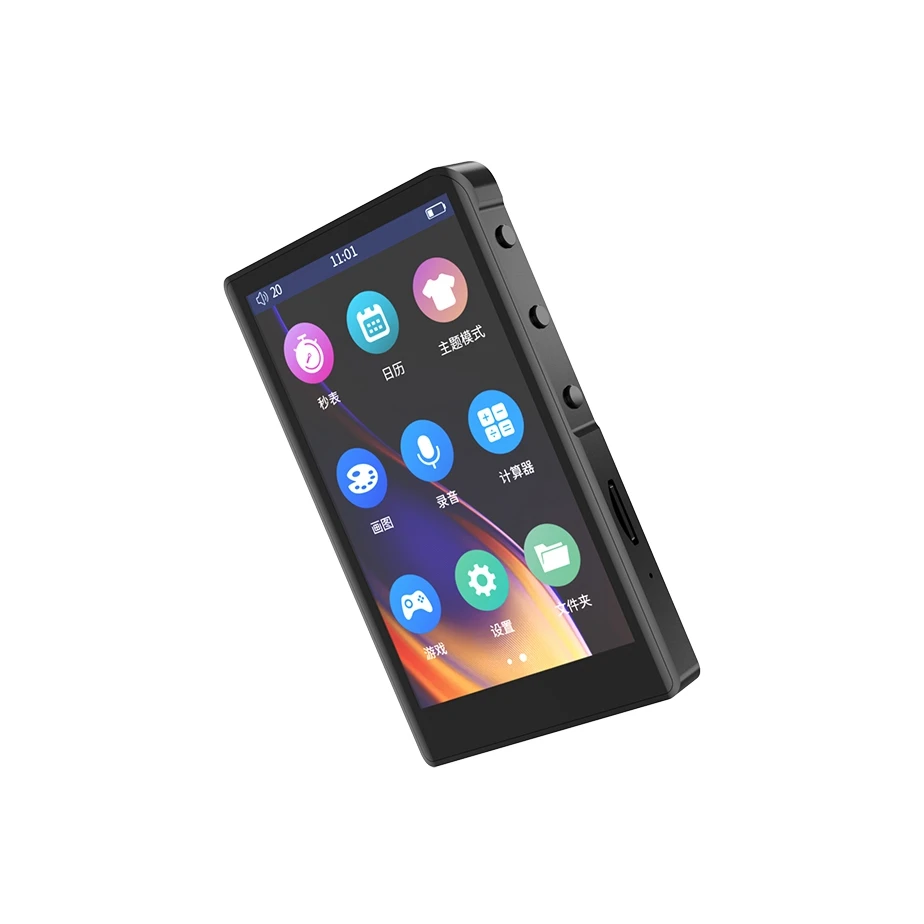 RUIZU H9 Small  Mp3 Mp4 Music Player Download With Recording Tf Card, Fm Radio Screen Headphone Audio