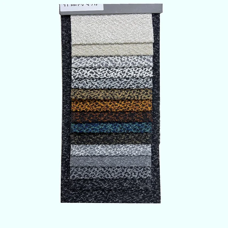 Multicolor Furniture Boucle fabric upholstery  sofa fabric for Chair