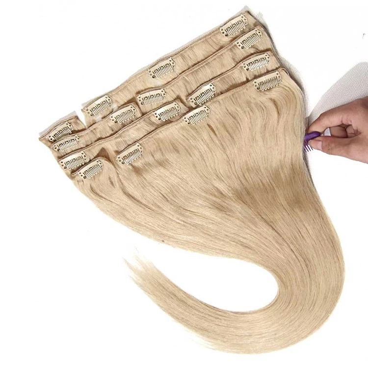 
Blue Forest Loose Wave Clip In Glowing Hair Extensions Weft 6a Human Hair Extension 100 Human Hair 