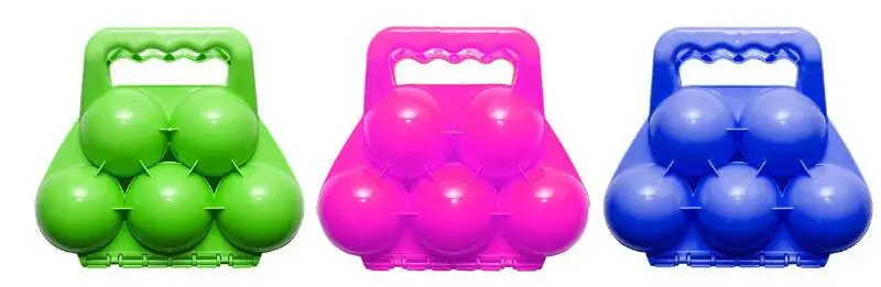 Outdoor Fight Game Snow Ball Maker Winter Toys for Kids Plastic Snowball Clip Children Snow Tools Snowball Maker