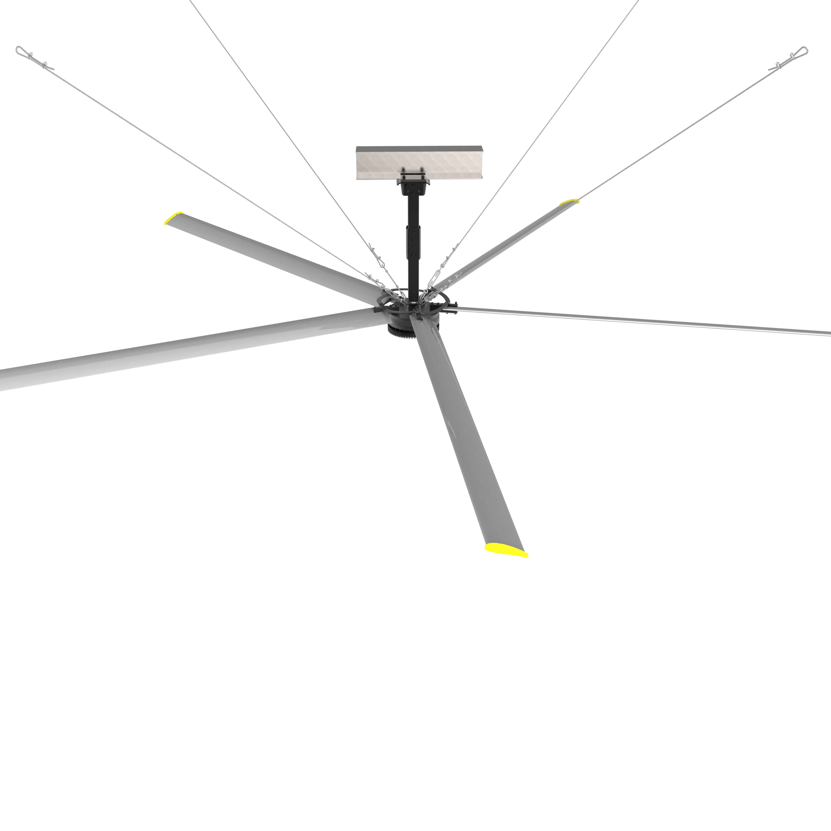 
KALE Electric Cooling Fans 7.3M HVLS Ventilation Fans with Parts 