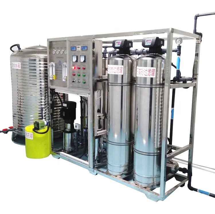 Pure Mineral Drinking Water Reverse Osmosis System Purifying Filters Purifier Machine RO Purification Water Treatment Plant