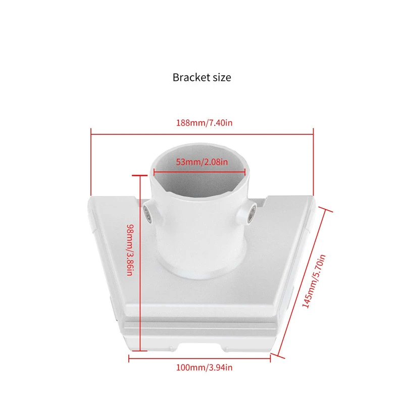 Cross Border Starlink Bracket III Starlink Gen 3 Antenna Bracket Signal  Star  Mountable Bracket Swivel Household