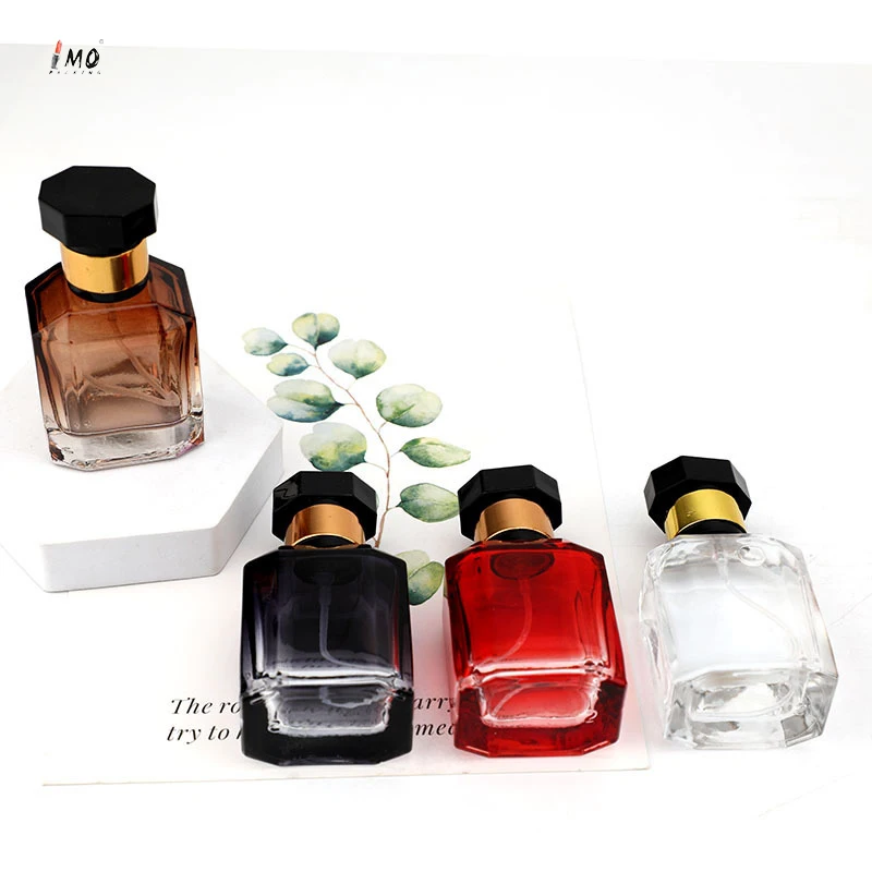 30Ml Glass Gradient Perfume Bottle Luxury Container Empty Spray Perfume Bottles Packaging Custom Wholesale