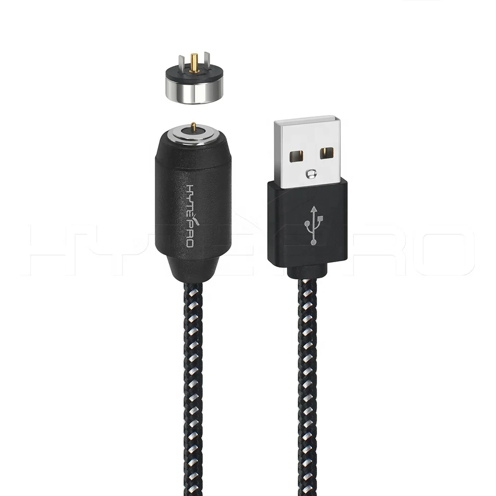 HytePro 2 pin magnetic power cable PP Yarn Fast charging with 5~24V 6A M565