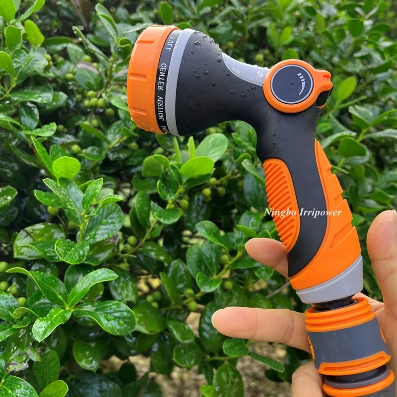 10 Functions Garden Hose Sprayer Nozzle High Pressure Anti-rust Adjustable Twist Hose Nozzle For Garden Plant