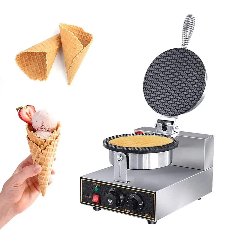 Commercial Electric Automatic Waffle Machine Non Stick Belgian Waffle Makers Machine With Hotel