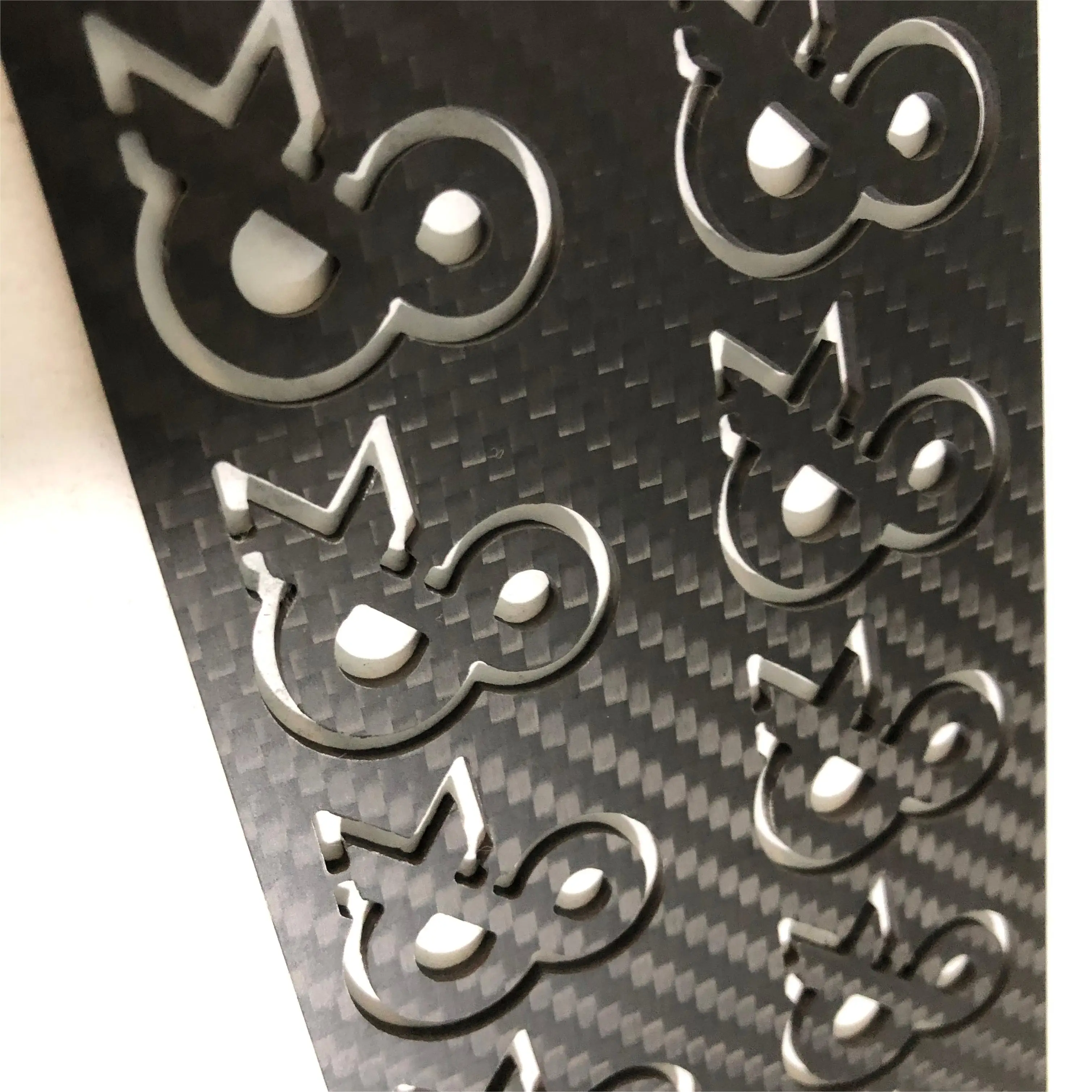 Customized Colored Carbon Fiber Cloth Products Sheet Metal Mixed Parts Cnc Carbon Fiber Cnc Cutting Industrial Use