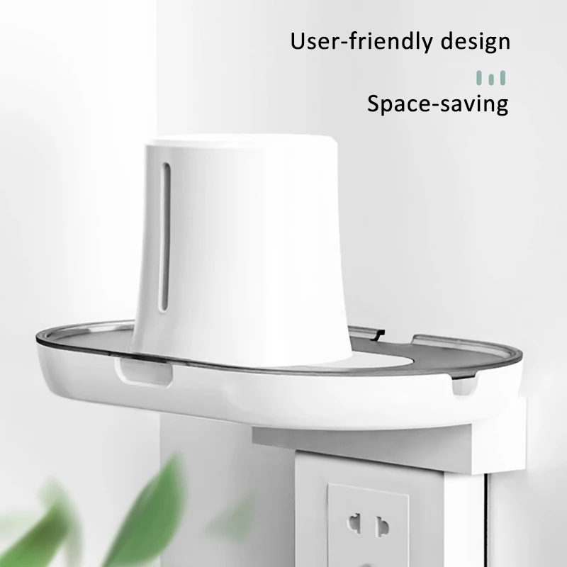 Wall Mounted Socket Storage Holder Wifi Router Shelf Router Stand Plastic Shelfclothtv Accessories Home Storage Holders & Racks