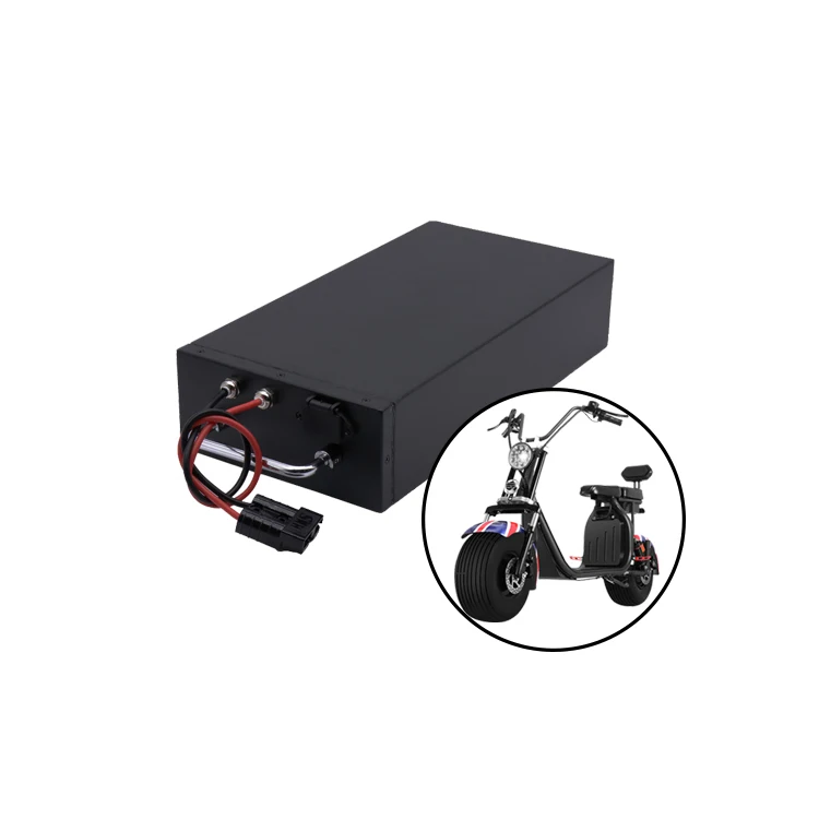 Индивидуальная литиевая батарея 60 в 40 Ач батарейный блок citycoco для скутера со склада