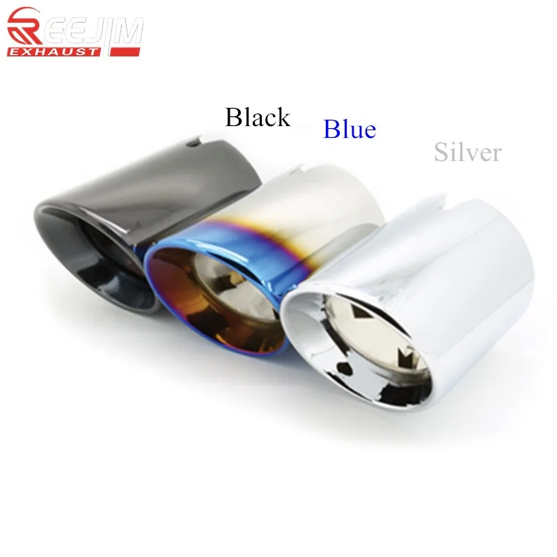
4 Pieces 304 Stainless Steel Exhaust tips for BMW F87 M2 F80 M3 F82 F83 M4 F10 M5 F12 F13 M6 Direct Fit Universal Fit BMS Style 