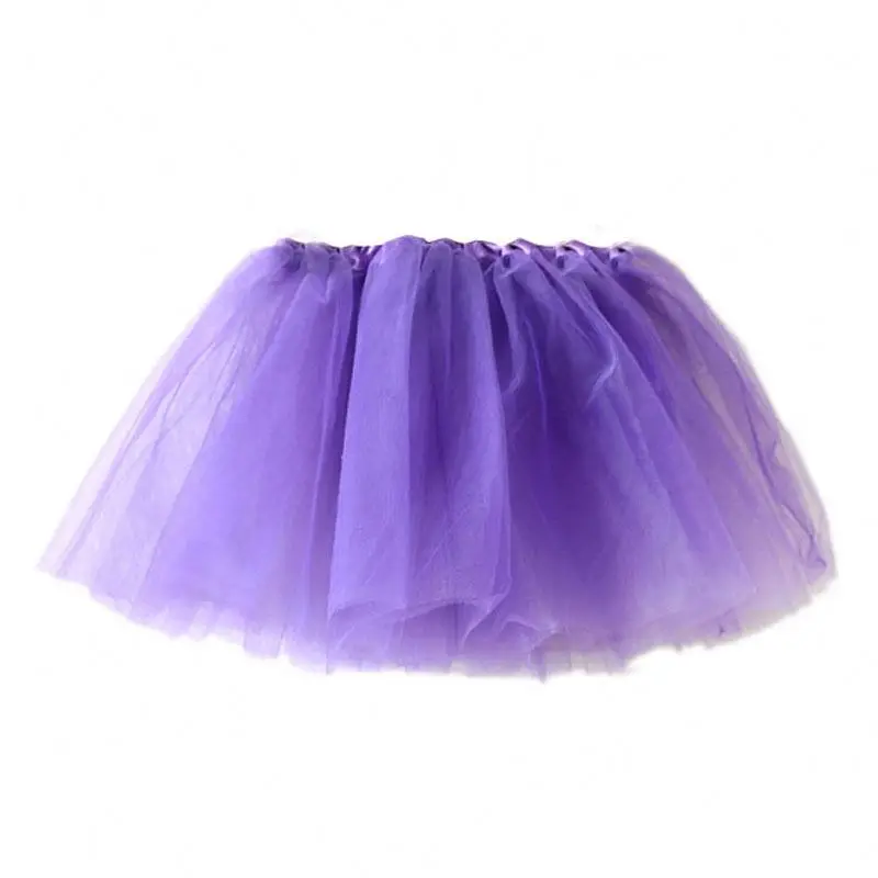 Summer Girls Party Ballet Low Waist Mesh Skirts Custom Logo Princess Dance Pettiskirt Mini Tutu Skirts