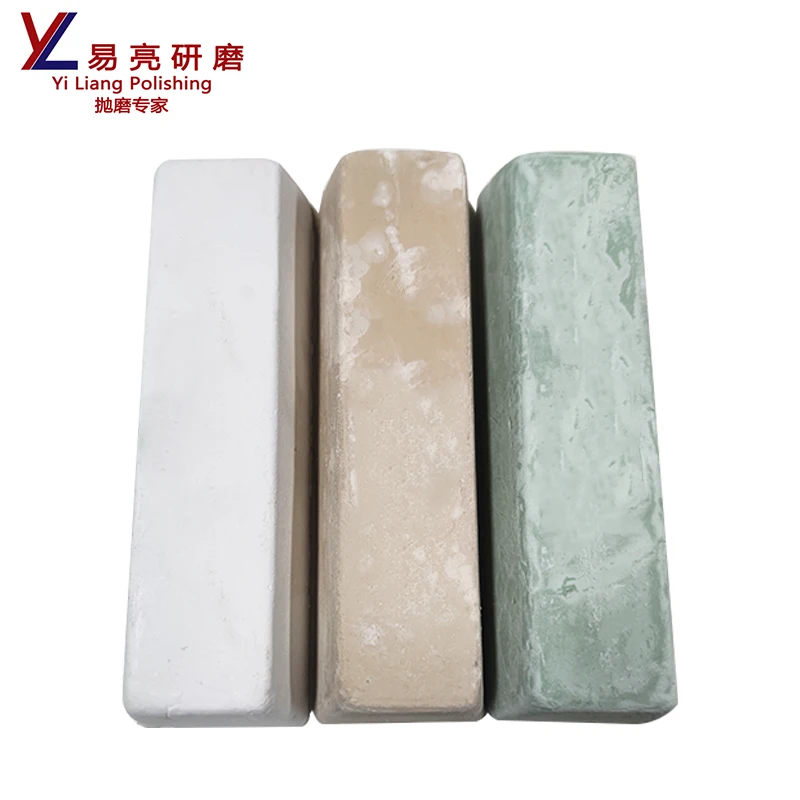 Medical Device Wax Mirror Polishing Solid Wax Polishing Purple White Green Blasting Media Jewelers Rouge Polishing Compound YL